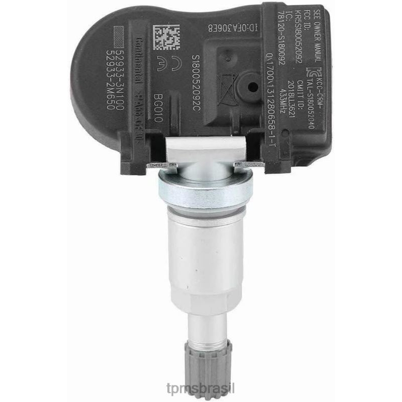 Sensor TPMS Compass | 6VRVV1659 tpms hyundai o sensor de pressão 529332m650 436mhz