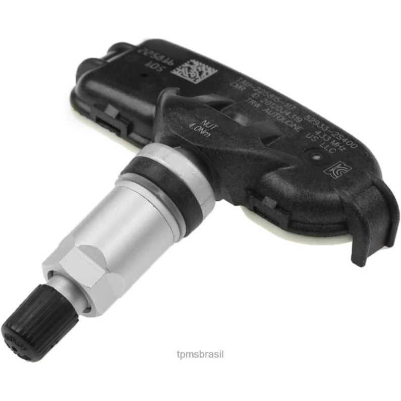 Sensor TPMS Fusion | 6VRVV1668 tpms hyundai o sensor de pressão 529332s400 445mhz