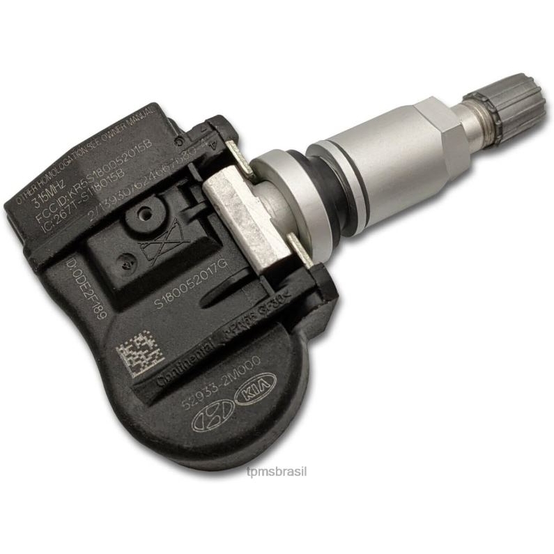 Sensor TPMS Fusion | 6VRVV1678 tpms kia o sensor de pressão 529332m000 455mhz