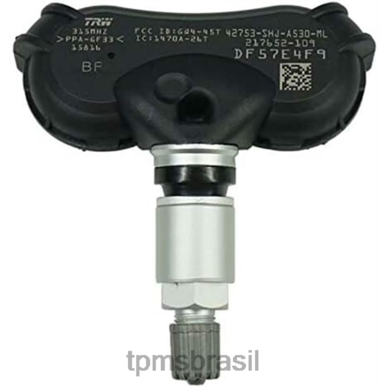 Sensor TPMS Universal | 6VRVV1565 tpms honda o sensor de pressão 42753shja53 342mhz